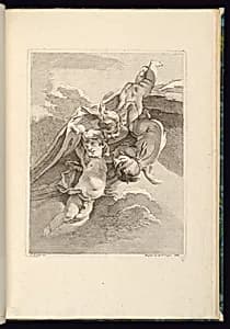 Three Putti by François Boucher, French, 1703–1770