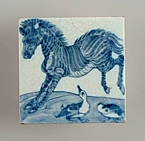 Tile by William Frend De Morgan, British, 1839–1917