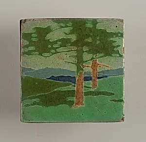 Tile by Addison B. Le Boutellier, 1872 – 1951