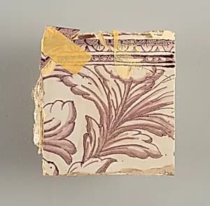 Tile wall facing by Unknown