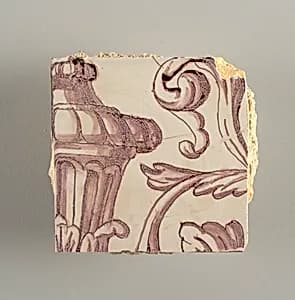 Tile wall facing by Unknown