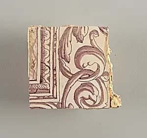 Tile wall facing by Unknown