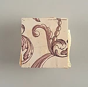 Tile wall facing by Unknown