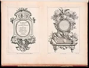 Title Page by Gilles-Marie Oppenord, French, 1672–1742