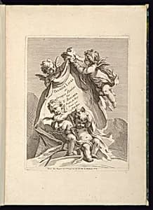 Title Page by François Boucher, French, 1703–1770