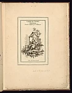 Title Page by Jean-Baptiste Pillement, French, 1728–1808