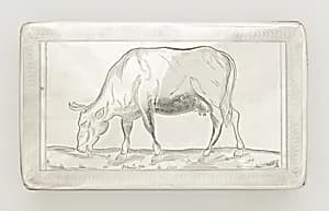 Tobacco box by Unknown