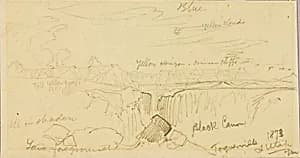 Toquerville, S. Utah by Thomas Moran