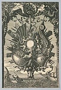 Trophy by Jean Le Pautre, French, 1618–1682