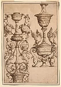 Two Candlesticks by Unknown