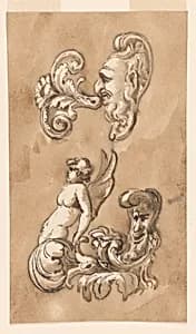 Two doorknobs by Giuseppe Barberi, Italian, 1746–1809