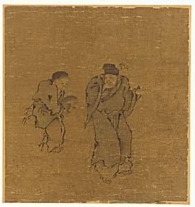 Portrait of Formerly attributed to Liang Kai 梁楷 (late 12th-early 13th century)