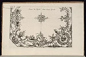 Two Quarters of a Ceiling by François de Cuvilliés the Elder, Belgian, active Germany, 1695 - 1768