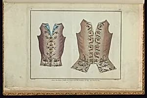 Two Waistcoat Designs by Pierre Ranson, French, 1736–1786