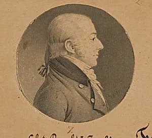 Unidentified Man by Charles Balthazar Julien Févret de Saint-Mémin, 12 Mar 1770 - 23 Jun 1852