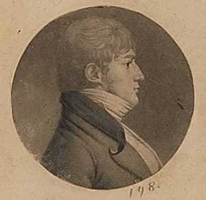 Unidentified Man by Charles Balthazar Julien Févret de Saint-Mémin, 12 Mar 1770 - 23 Jun 1852