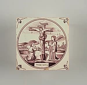 Wall tile by Unknown