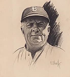 Wilbert Robinson by Samuel Johnson Woolf, 12 Feb 1880 - 3 Dec 1948
