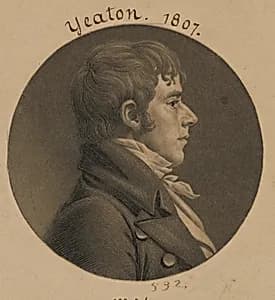 William Yeaton by Charles Balthazar Julien Févret de Saint-Mémin, 12 Mar 1770 - 23 Jun 1852