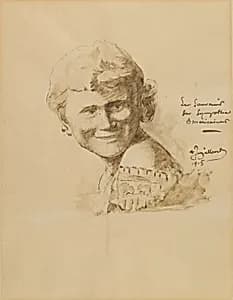 Woman's Head by Antoine Injalbert, French