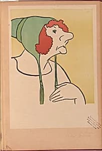 Yvette Guilbert by Alfred J. Frueh, 1880 - 14 Sep 1968