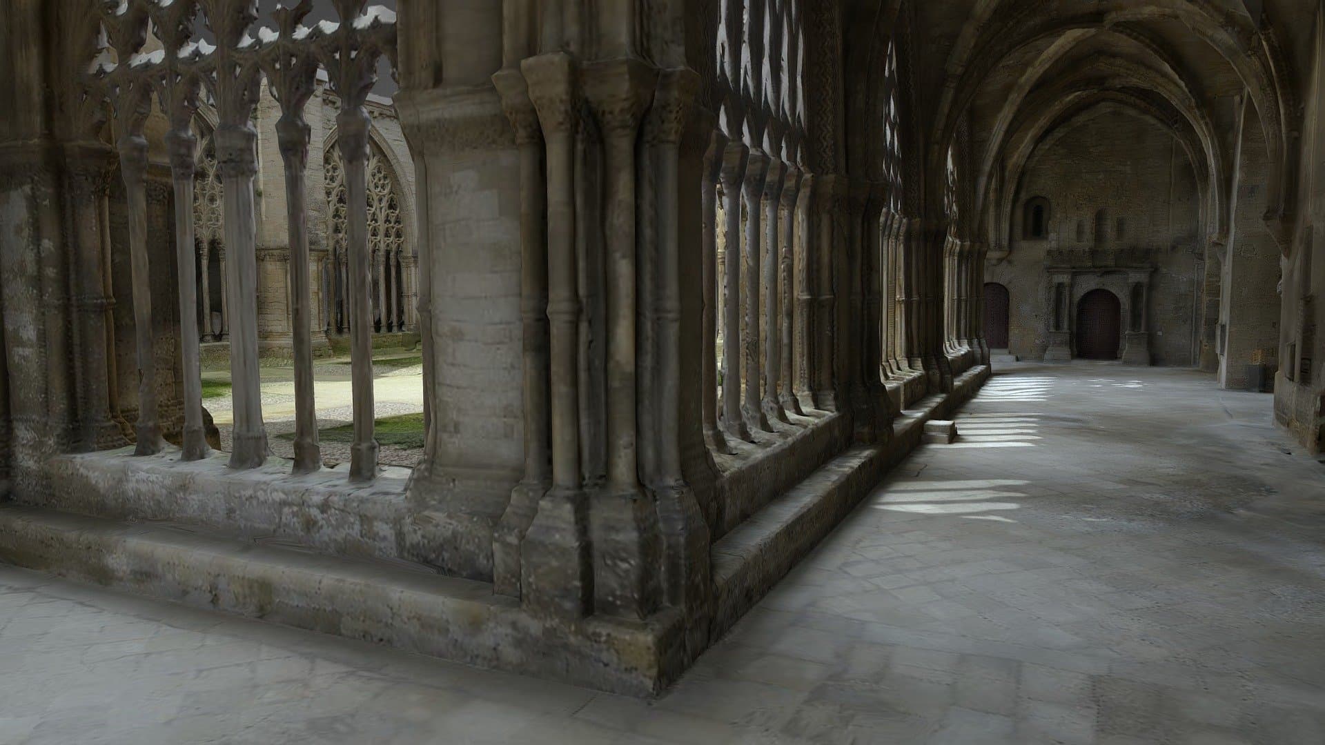 Cloister of Cathedral of St. Mary