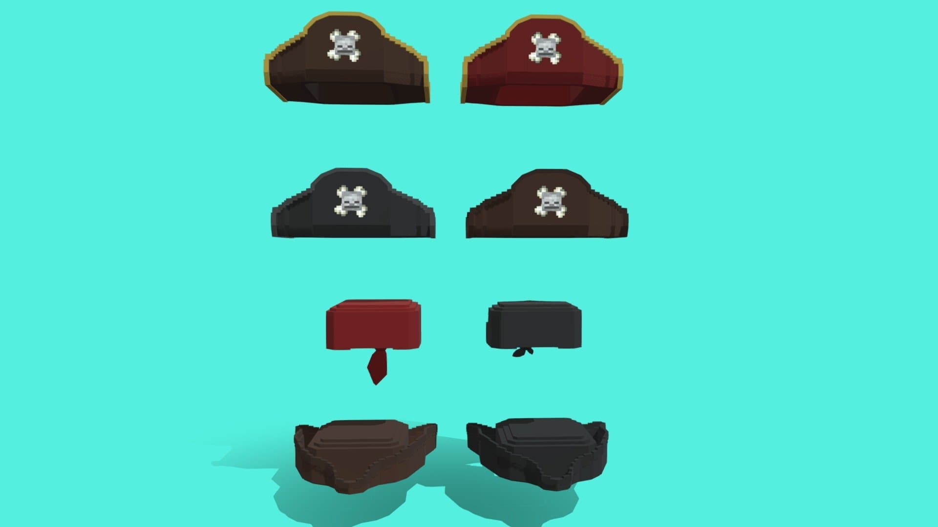Pirates' hats