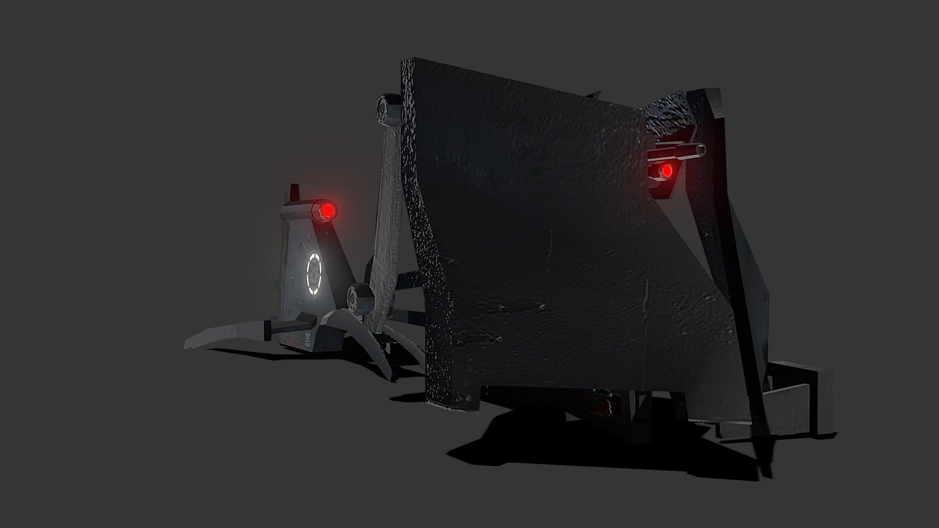 Combine Emitter & Turret — Half Life 2(Enhanced)
