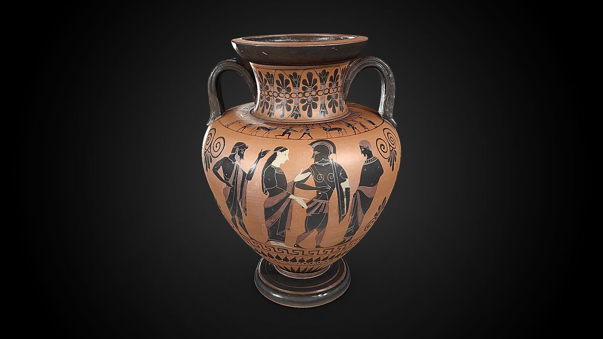 Black-Figure Neck Amphora, c. 540 BCE