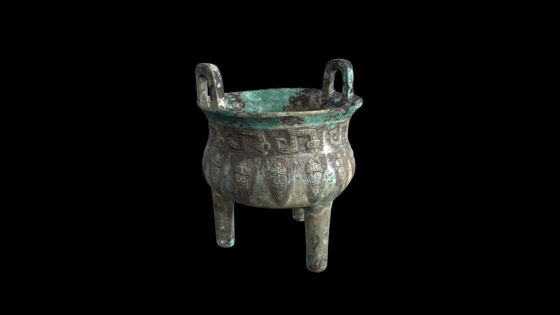 1960.288 Tripod Cauldron (Ding)