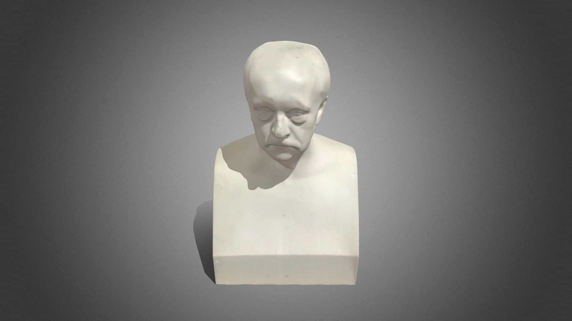 Marmorbüste: Hermann Von Helmholtz