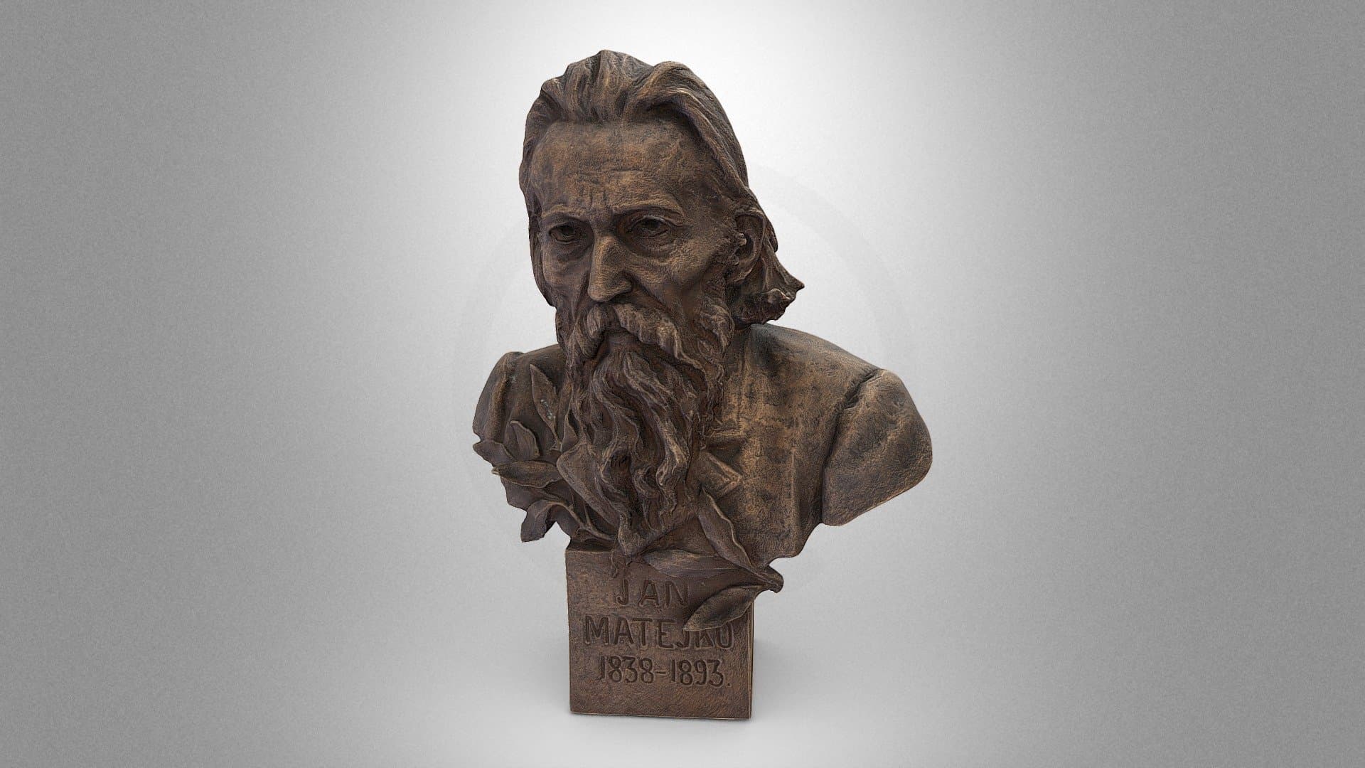 The bust of Jan Matejko