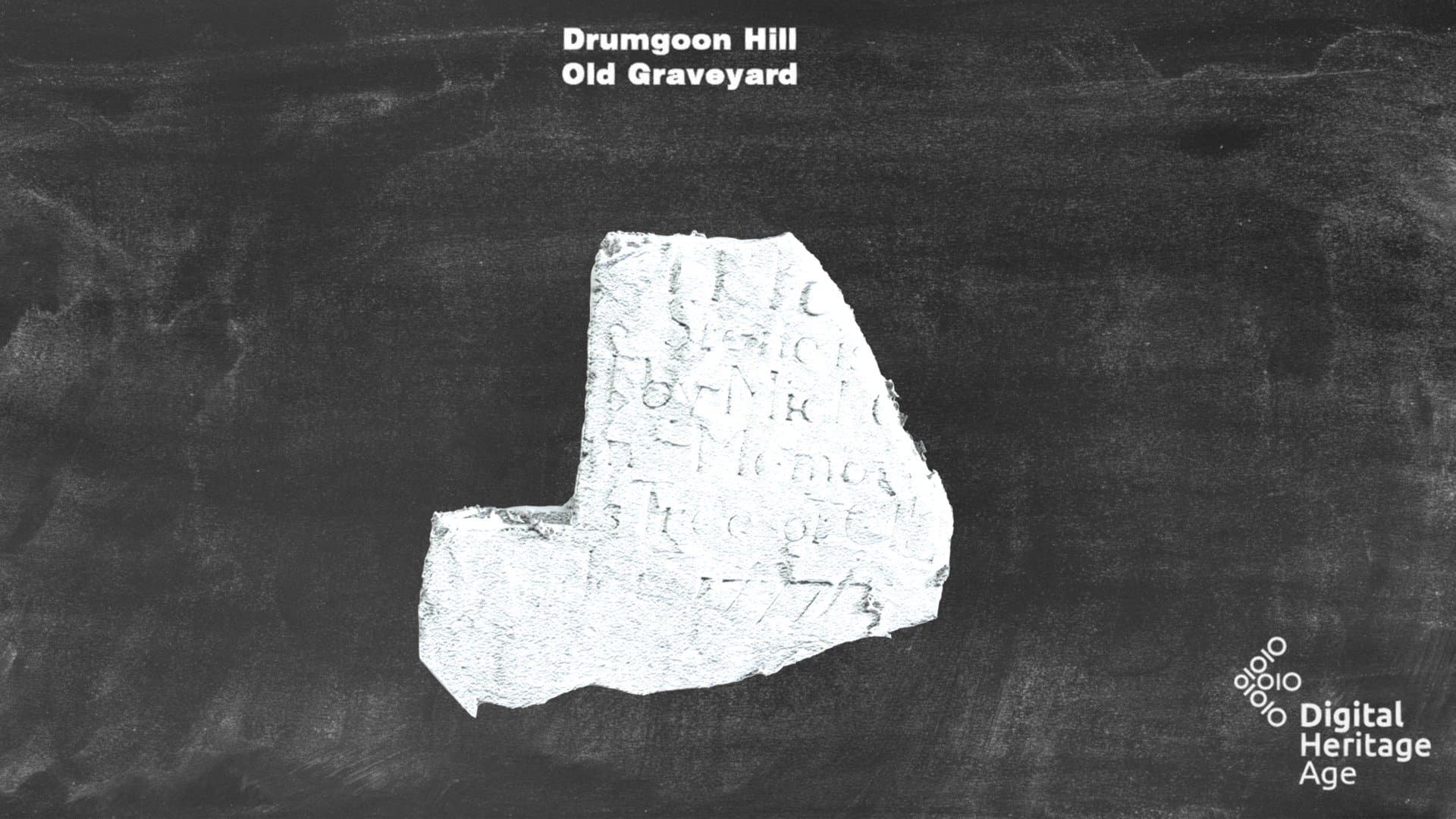 Drumgoon Hill - Old Graveyard Headstone 672