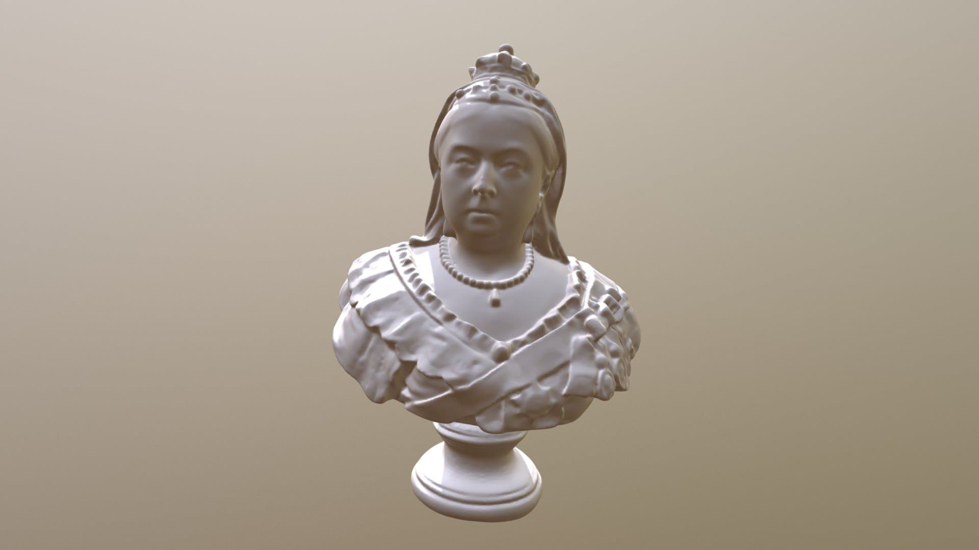 Bust of Queen Victoria