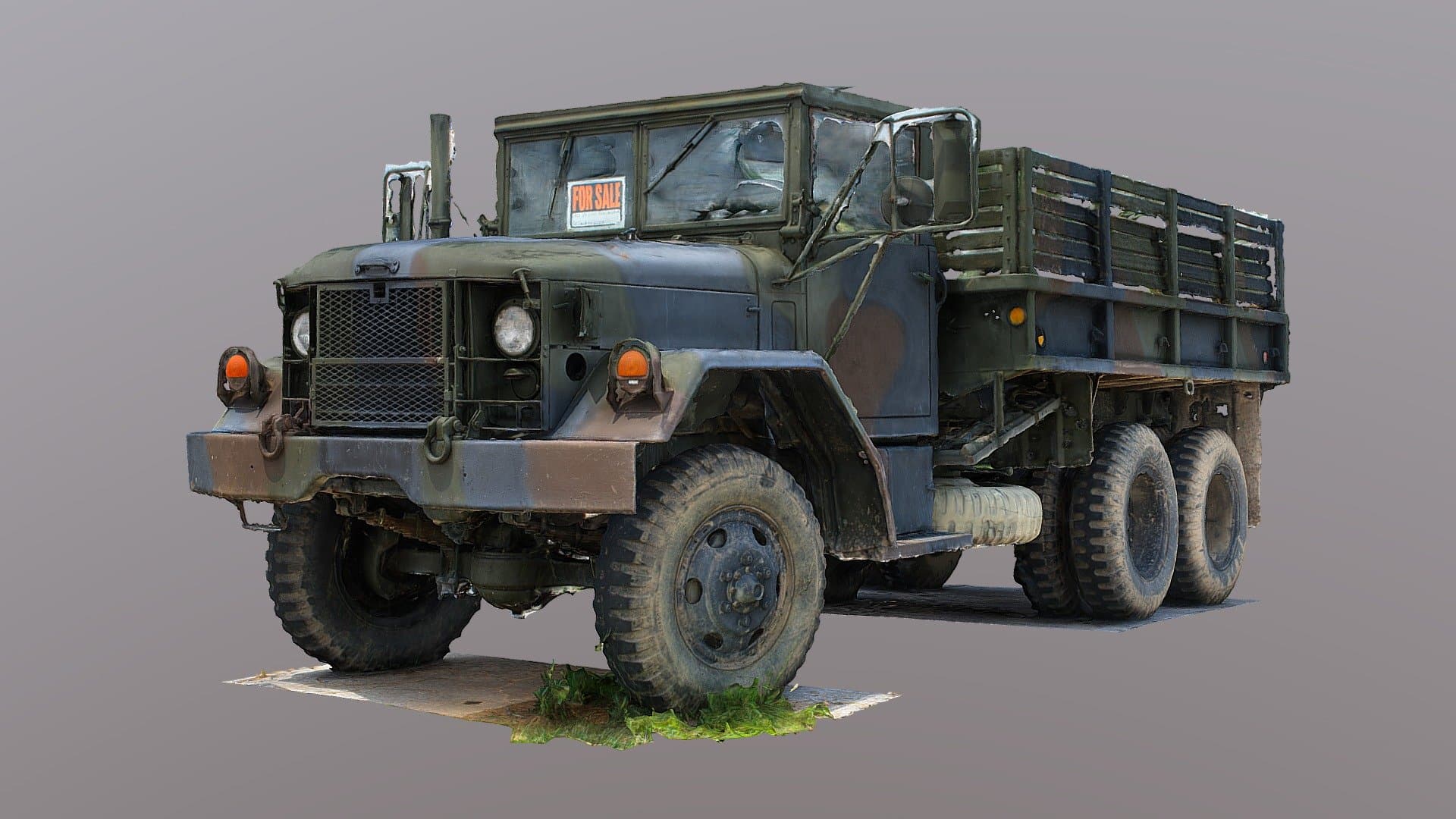 M35 2½-ton Cargo Truck (Raw Scan)