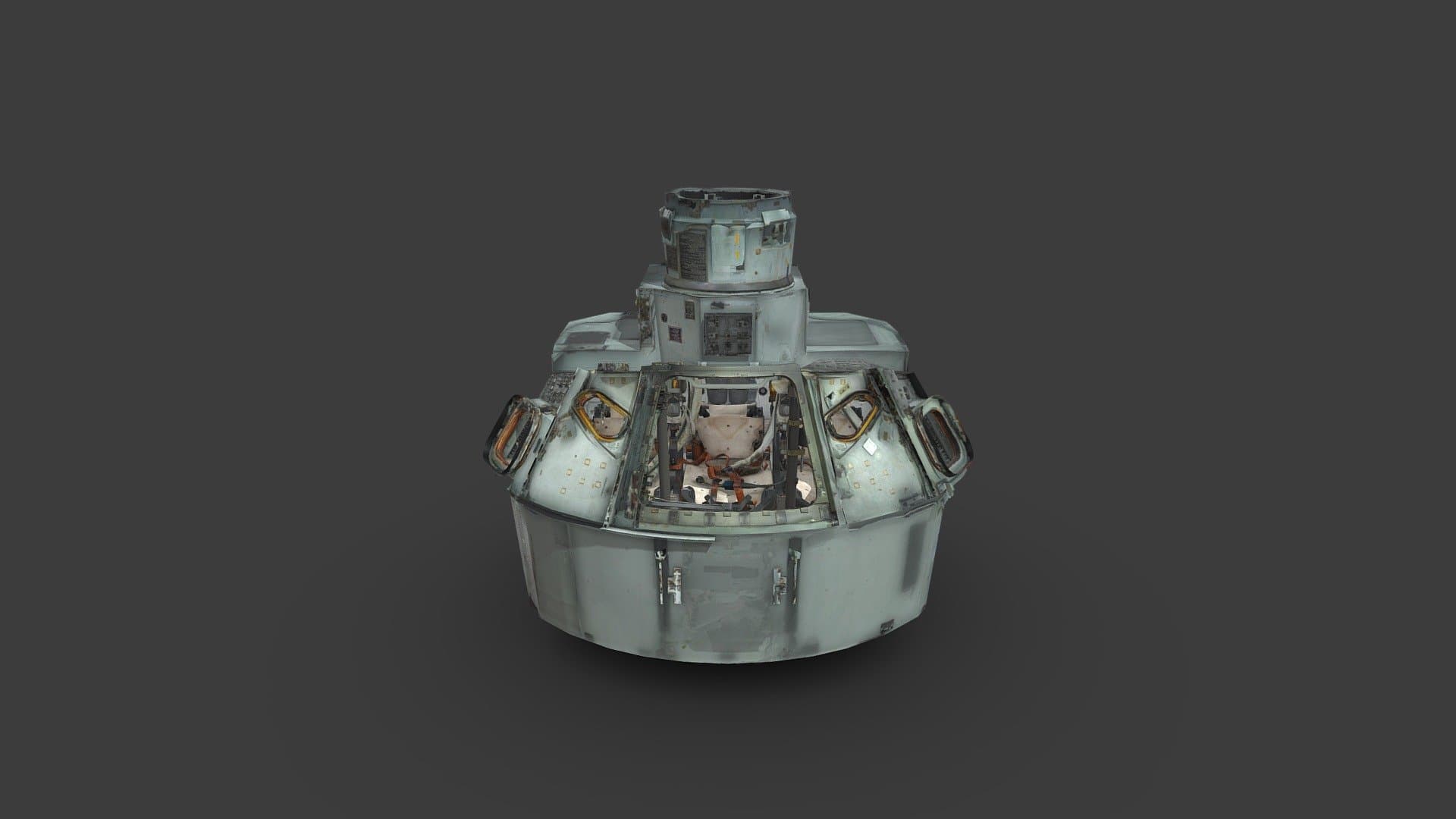 Apollo 11 Command Module Interior