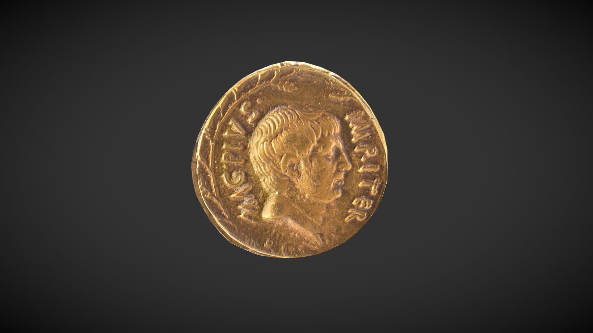 Aureus de Sextus Pompée