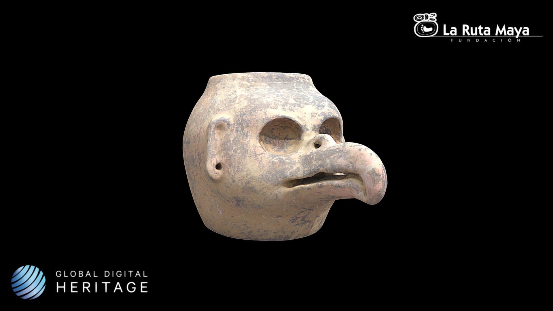 Effigy vessel in the form of a Long-Beaked Bird