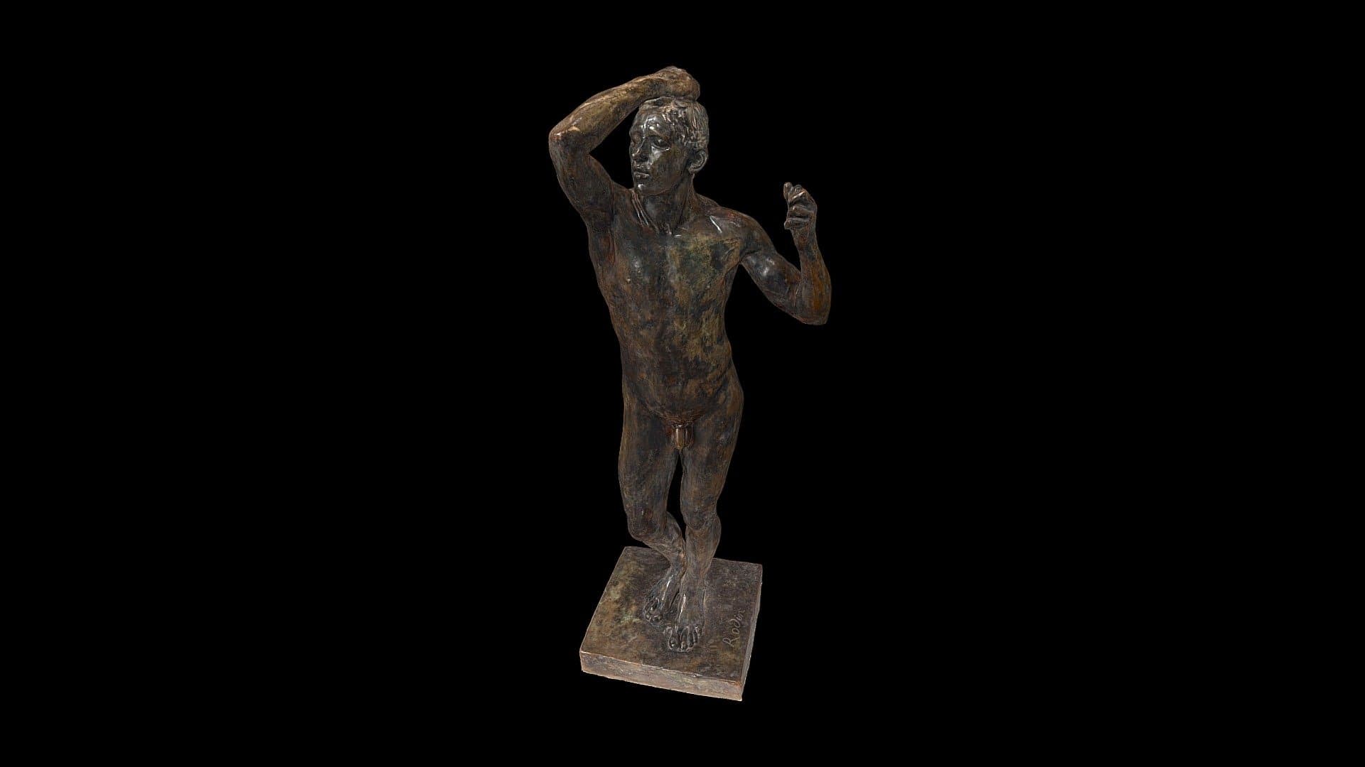 The Age of Bronze, 1876–77, by Auguste Rodin