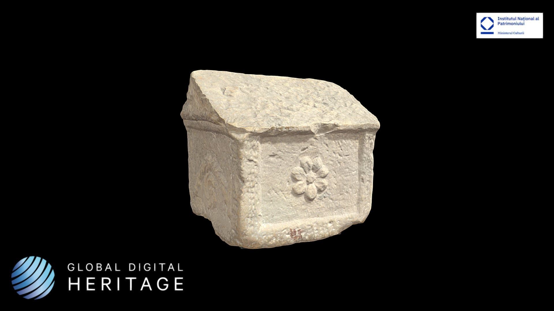 Stone sarcophagus