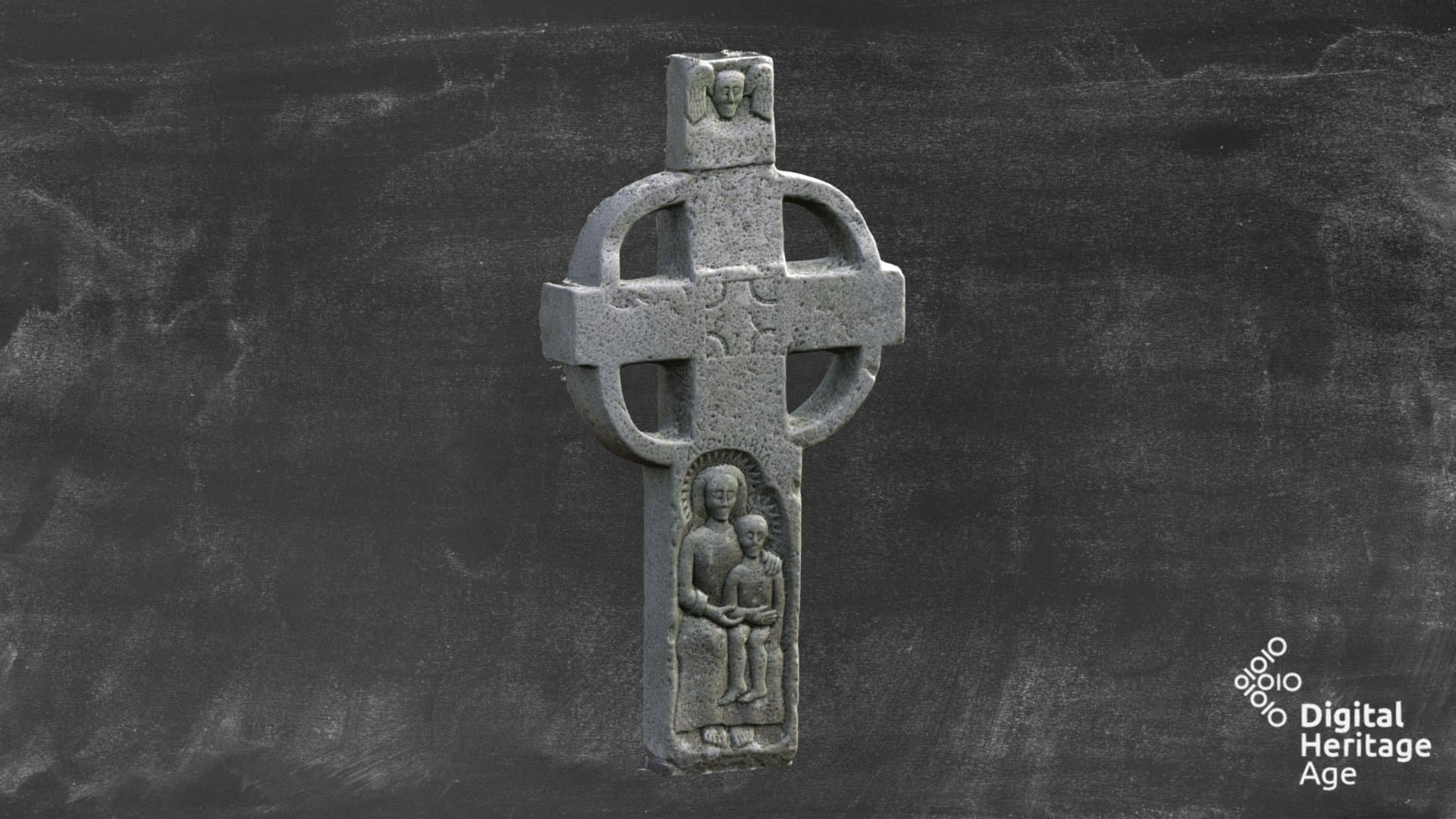 ME005-094004 Cross Churhyard Cross1688
