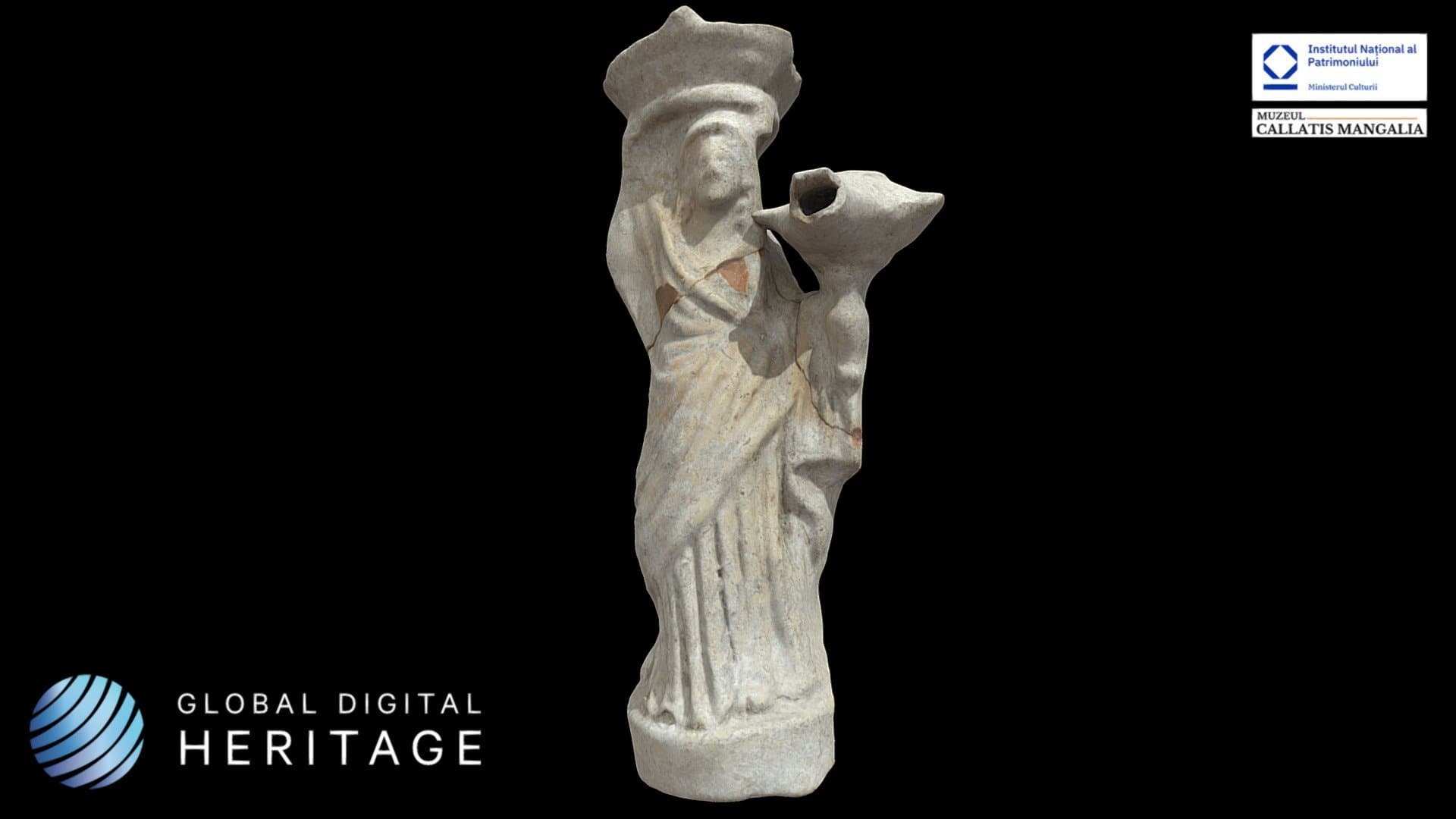 Tanagra-type figurine