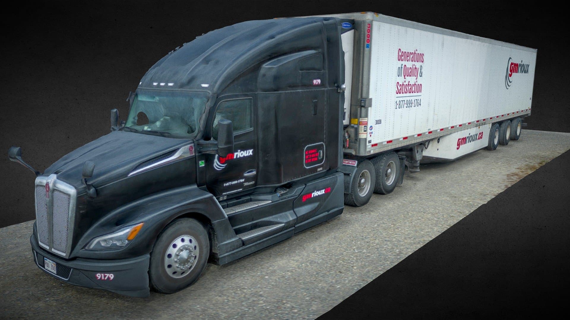 18 Wheeler Truck /Tractor Trailer Photogrammetry