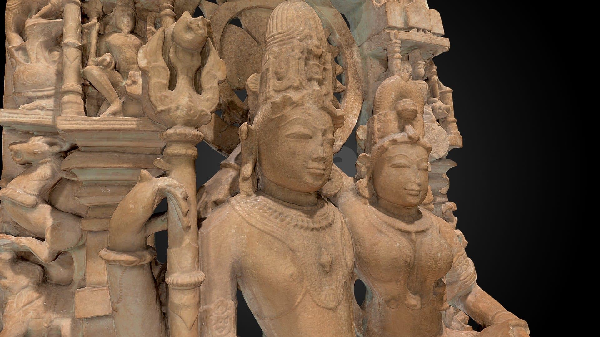 Uma-Maheshvara, 10th-11th C CE