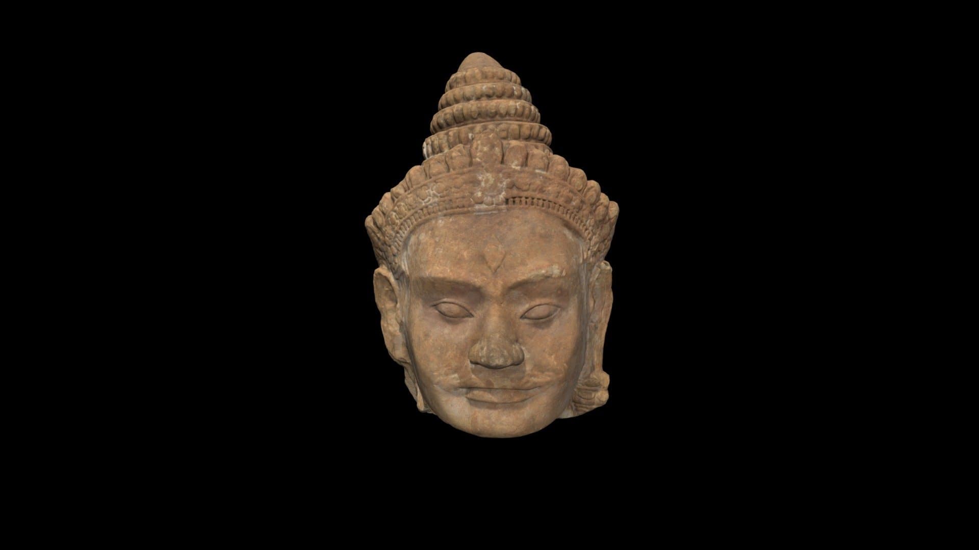 2011.147 Colossal Head of a Deva