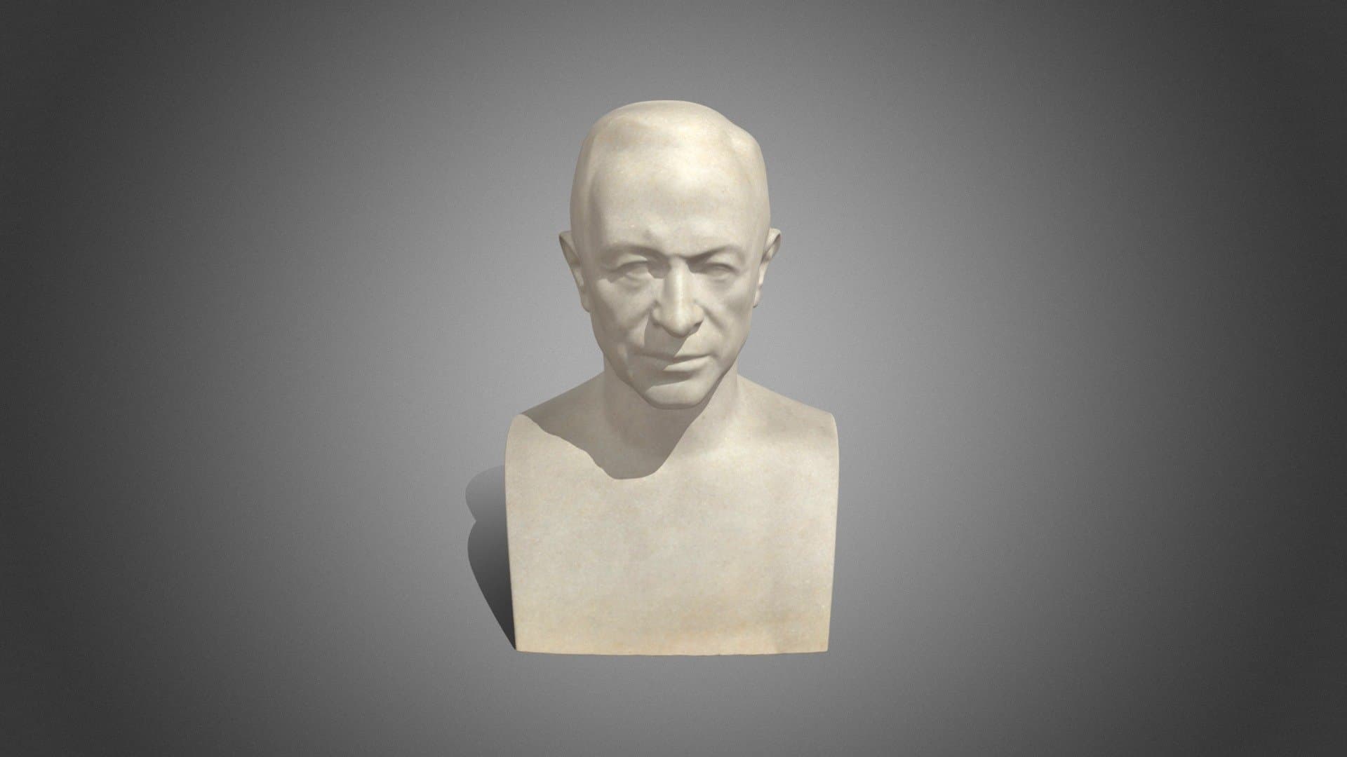 Marmorbüste: Hugo Junkers