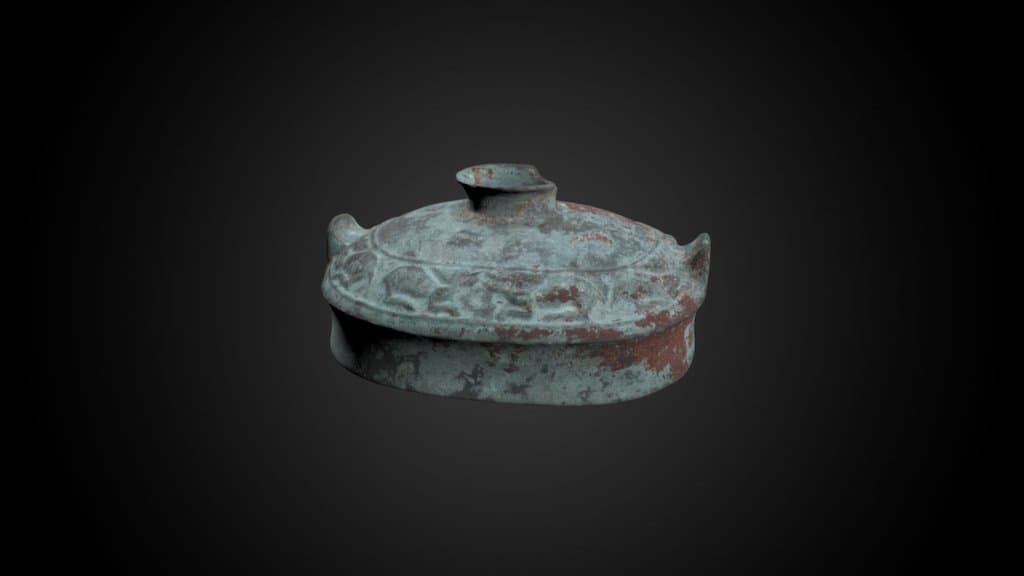 'Lei' wine vessel (lid), 11th C BCE