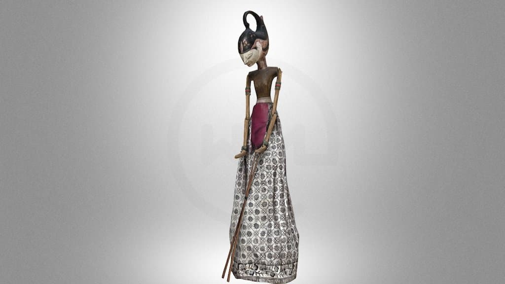 “Arjuna” — “Wayang Golek” theatre puppet