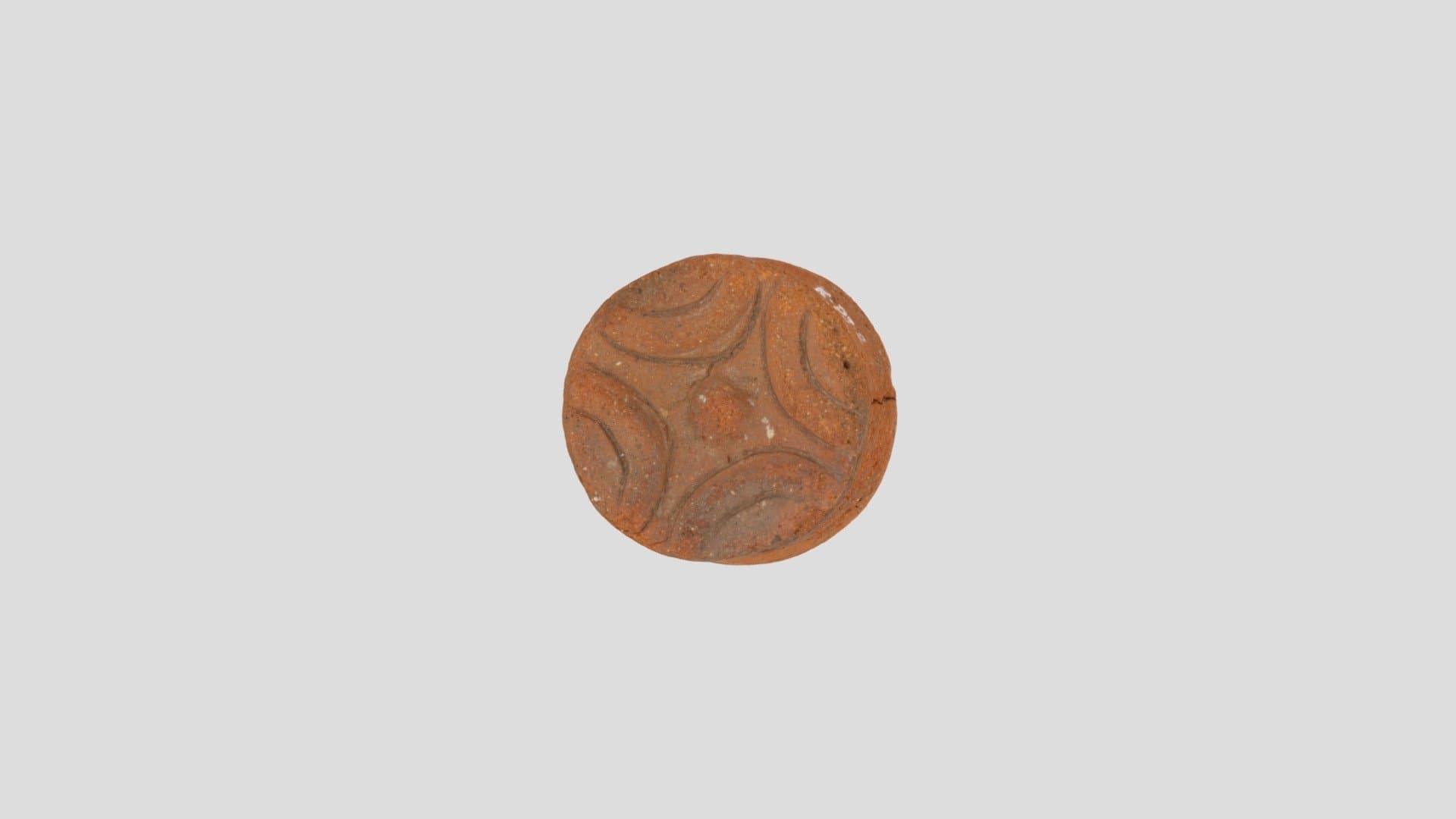 耳飾　clay earring