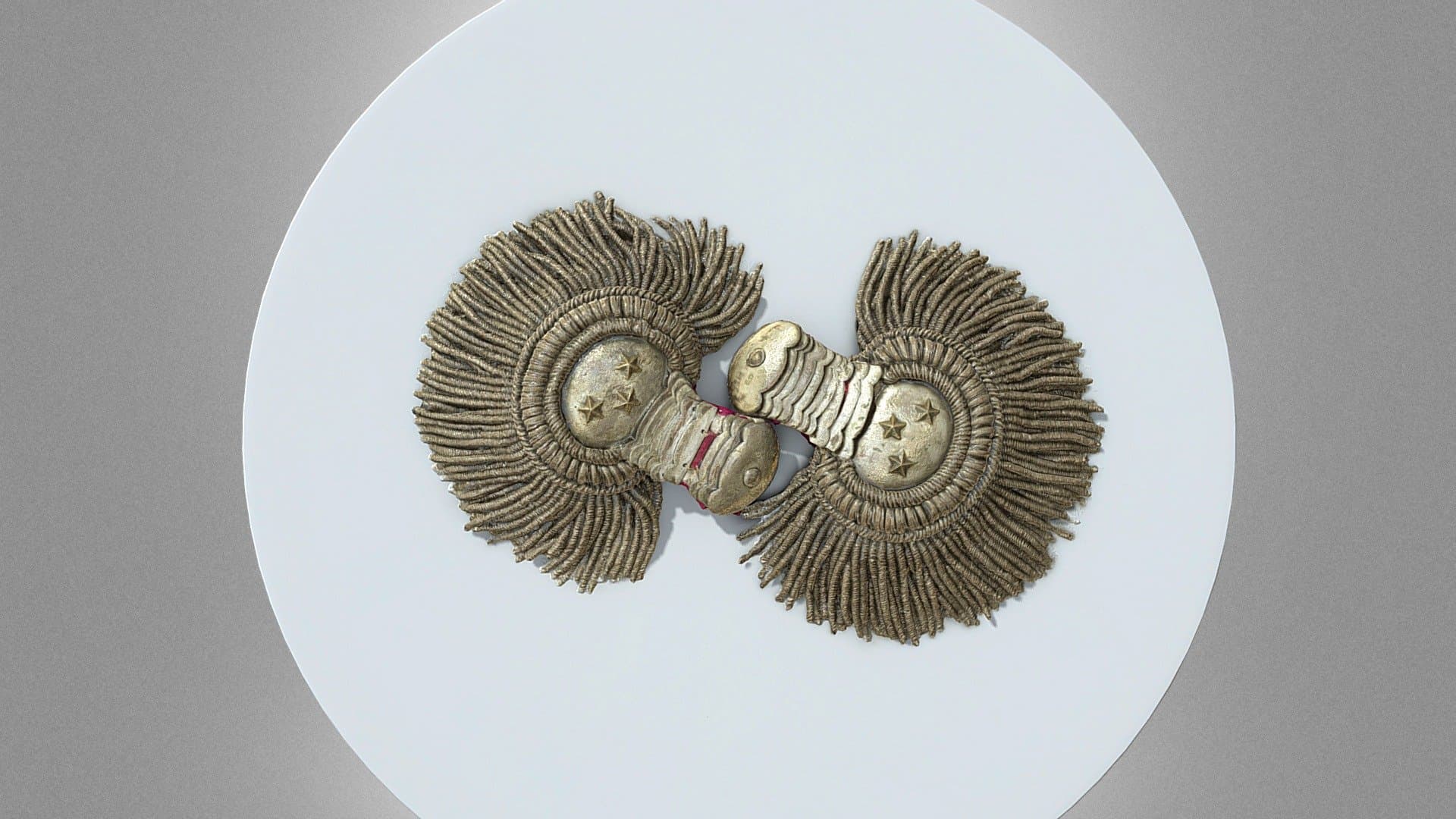 Epaulettes – props from the School of Fine Arts
